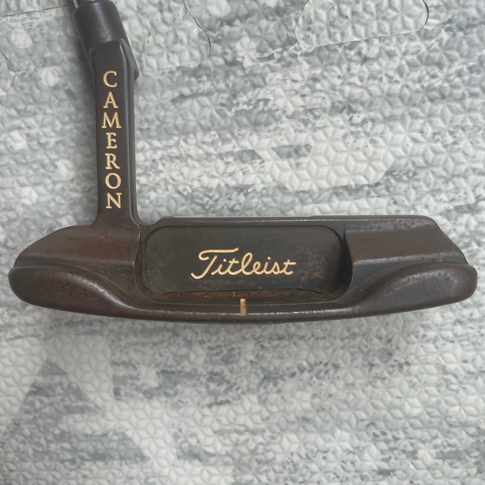 Beached Scotty Cameron Newport Oil Can 35" Putter – Refinished by Norcal, w/ HC